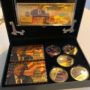 Keep America Great Coin Collection/ playing cards